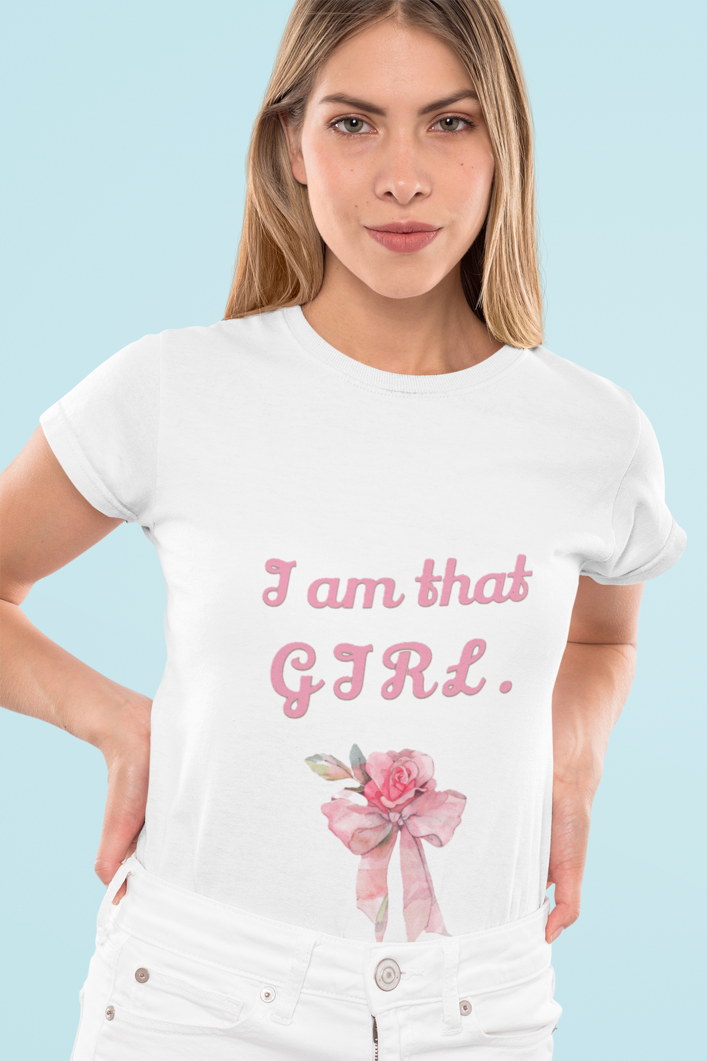 Motivational 'I Am That Girl' T-Shirt