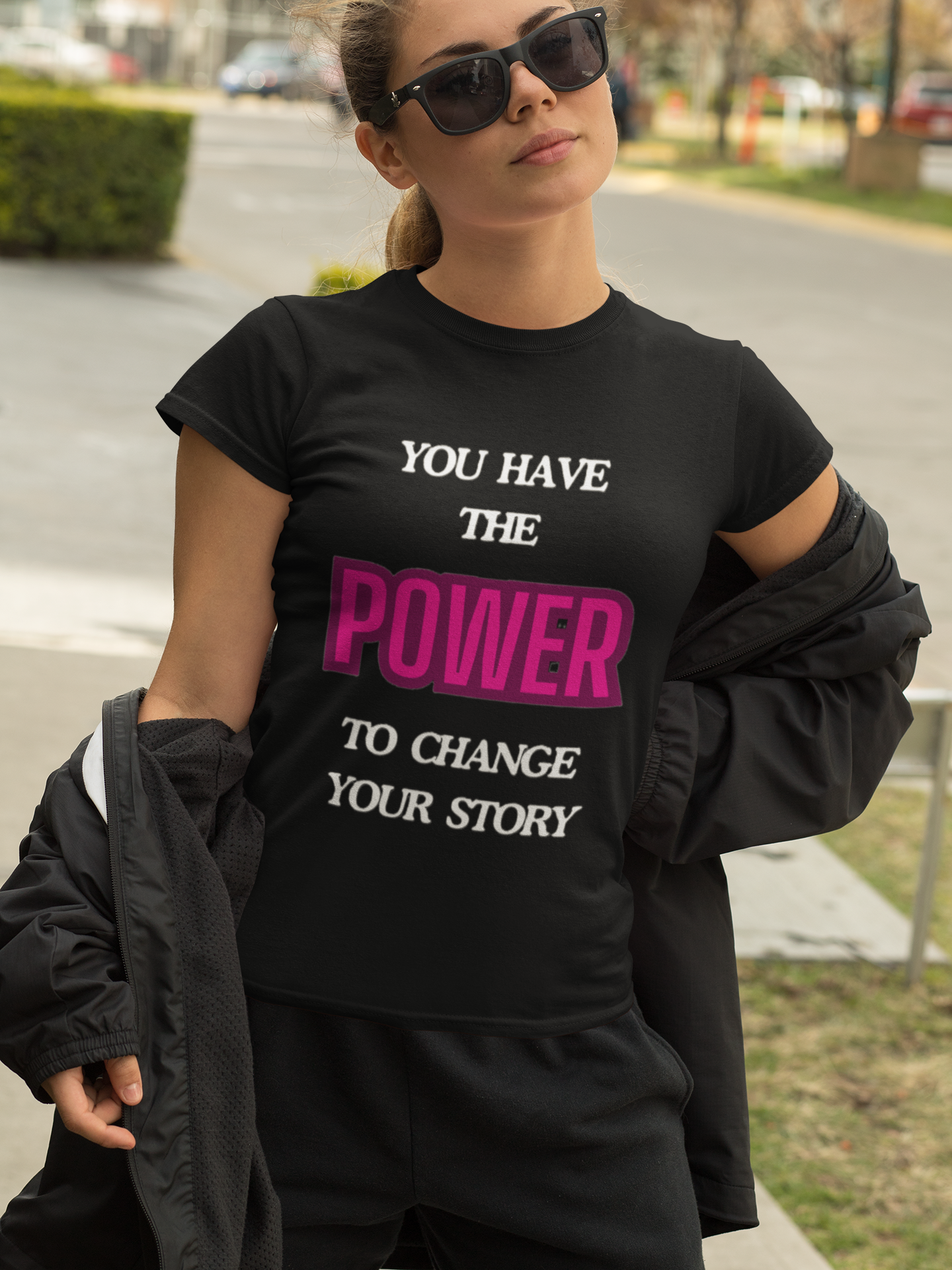 Power to Change Your Story Motivational T-Shirt – Motivational T shirt gift, gift for friend, Motivational T shirt, Casual T shirt