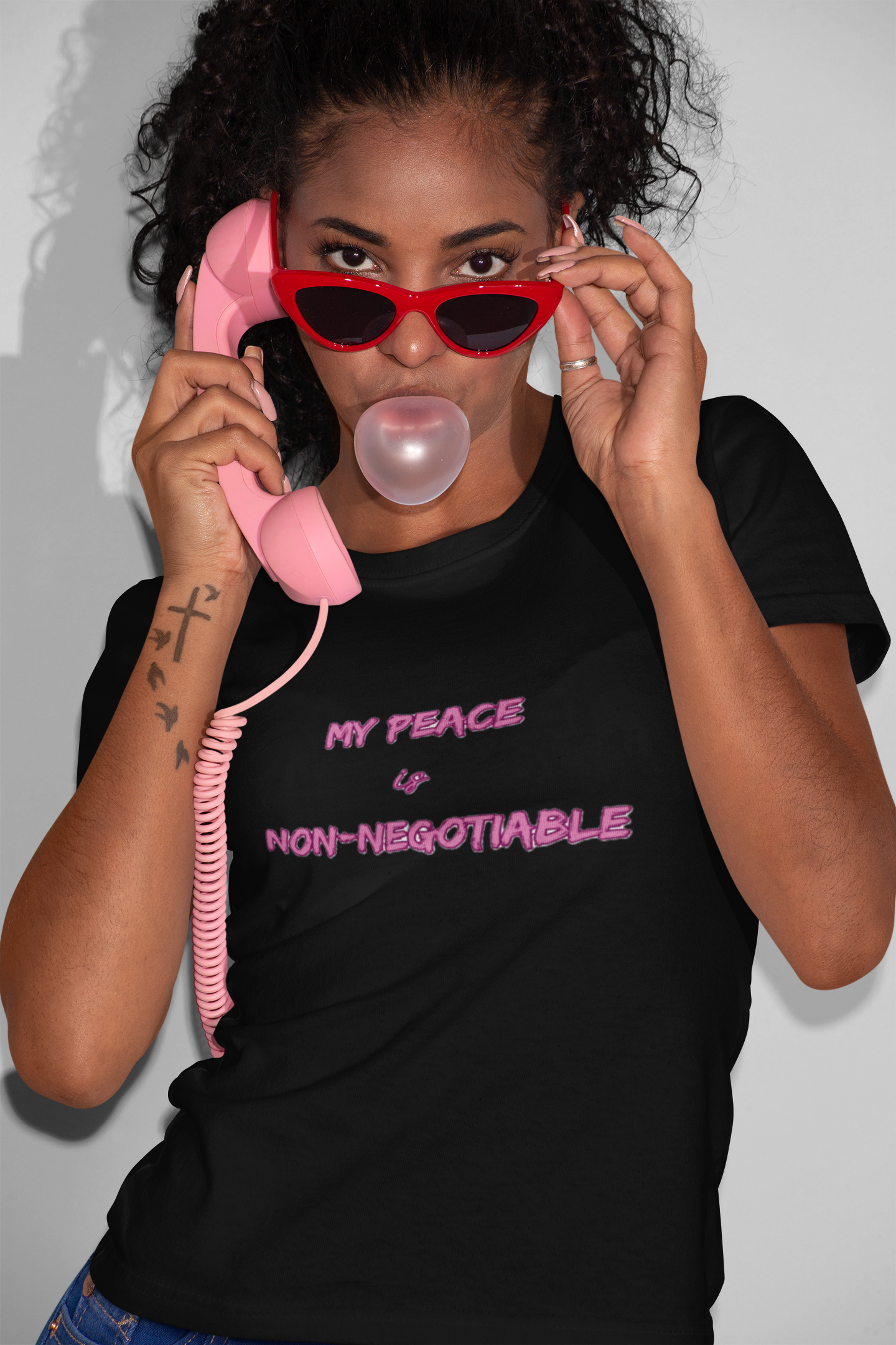 My Peace is Non-Negotiable T-Shirt | Comfortable & Stylish Tee | Perfect Gift